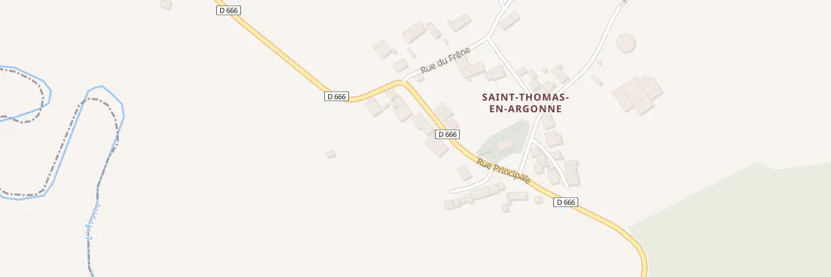 Plan du 5008 Le Village à Saint-Thomas-en-Argonne
