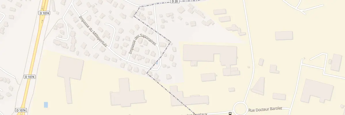 Plan du 5241 Les Montots à Beaune