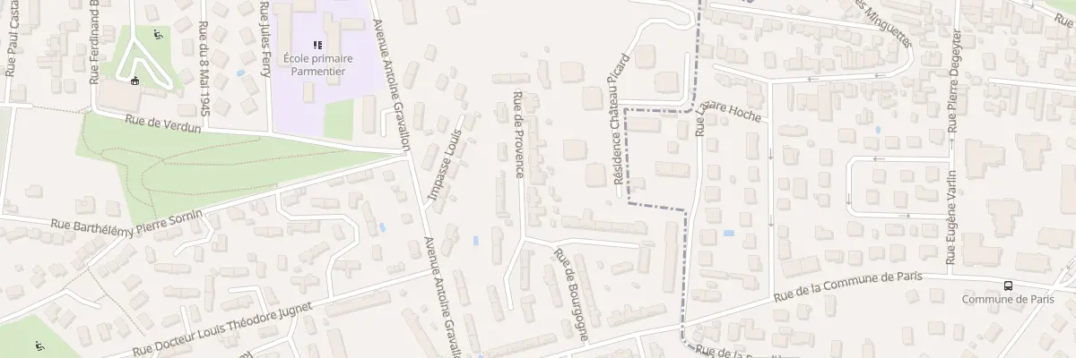 Plan du 6 Rue de Provence à Saint-Fons