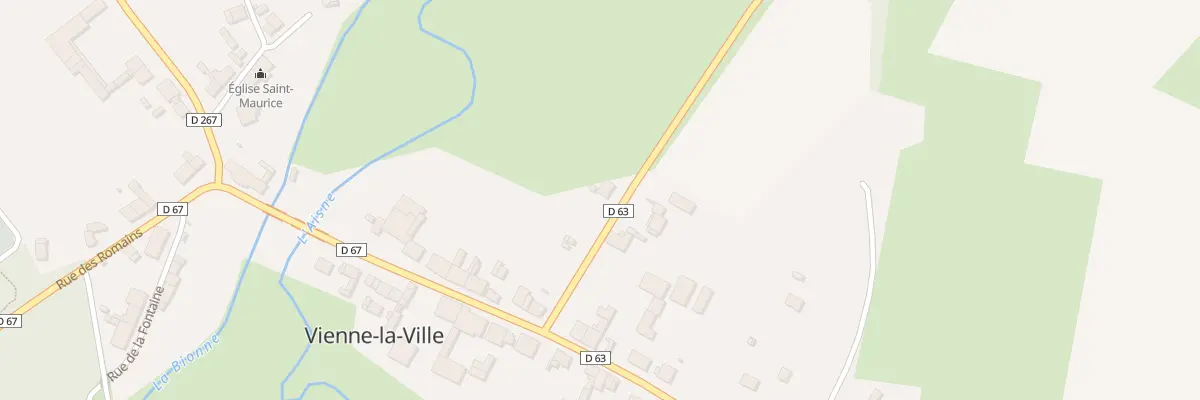 Plan du 5010 Le Village à Vienne-la-Ville