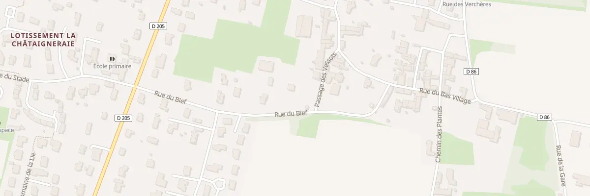 Plan du 273 Rue du Bief à Senozan