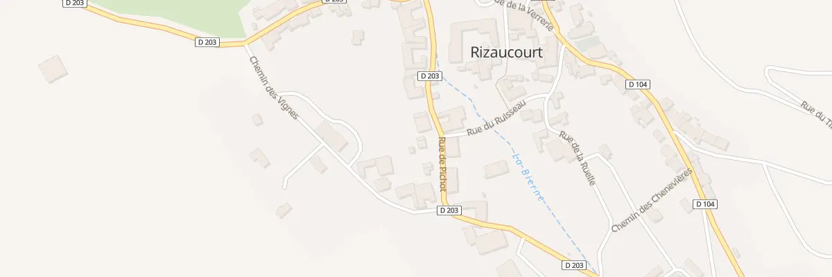 Plan du 9 Rue de Pichot à Rizaucourt-Buchey