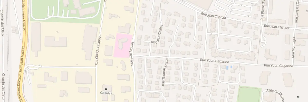 Plan du 560 Rue Youri Gagarine à Guilherand-Granges