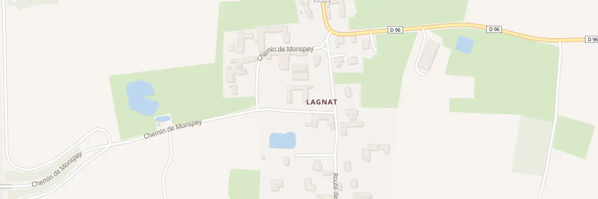 Plan du 5158 En Lagnat à Cruzilles-lès-Mépillat