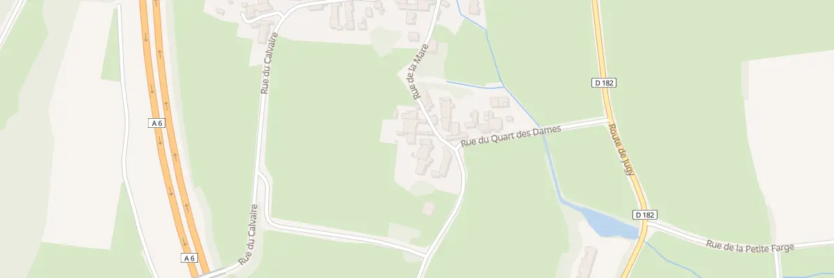 Plan du 24 Rue de la Mare à Sennecey-le-Grand