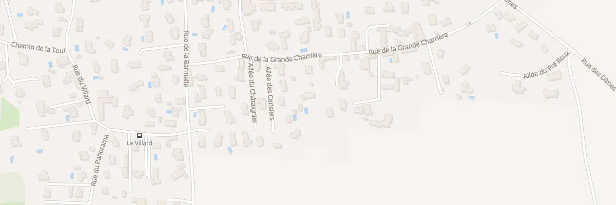 Plan du 208 Rue de la Grande Charrière à Montanay