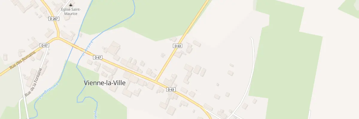 Plan du 5011 Le Village à Vienne-la-Ville
