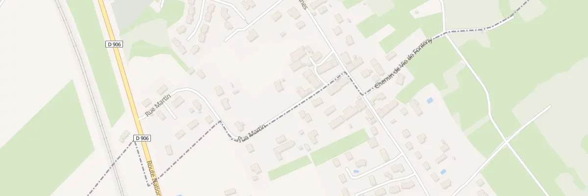 Plan du 6 Rue Martin à Saint-Loup-de-Varennes