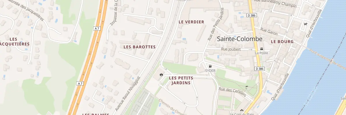 Plan du 143 Imp Verdier à Sainte-Colombe