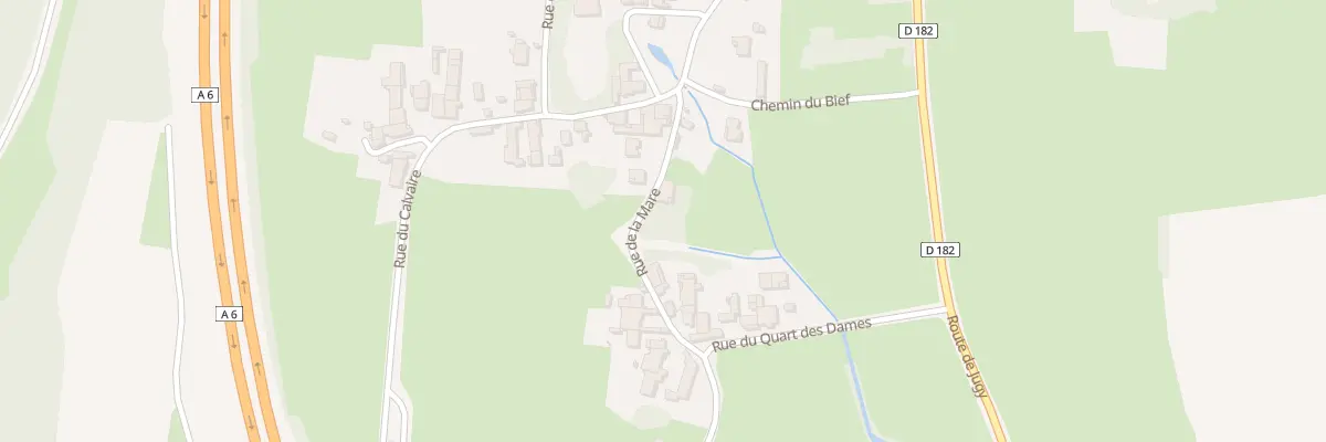Plan du 9 Rue de la Mare à Sennecey-le-Grand