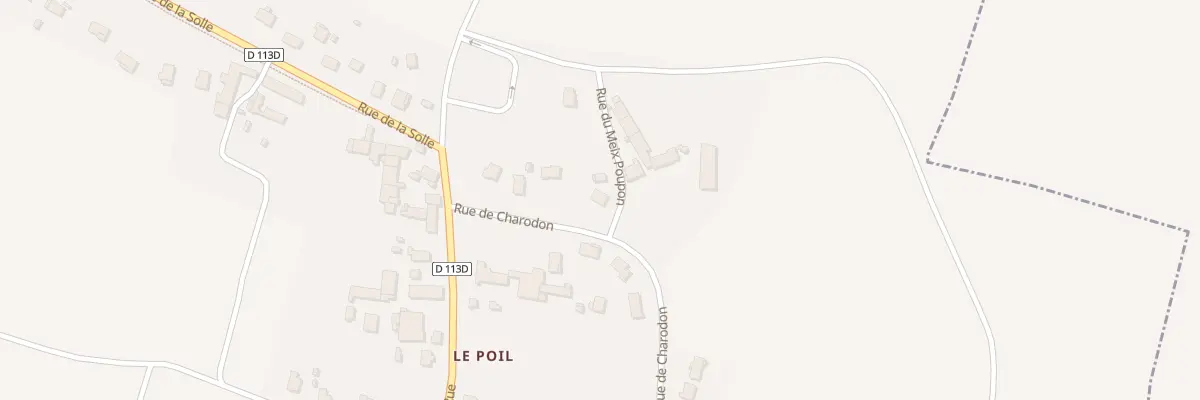 Plan du 1 Rue du Meix Poupon à Montagny-lès-Beaune