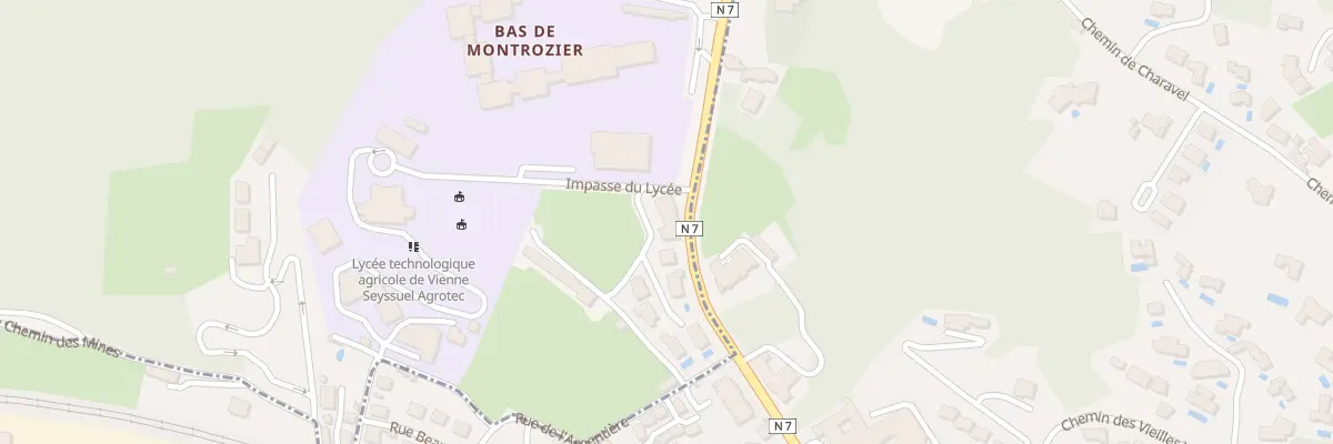 Plan du 135 Mte Bon Accueil à Seyssuel