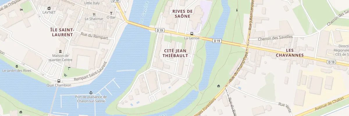 Plan du 14 Che de la Poudrière à Chalon-sur-Saône