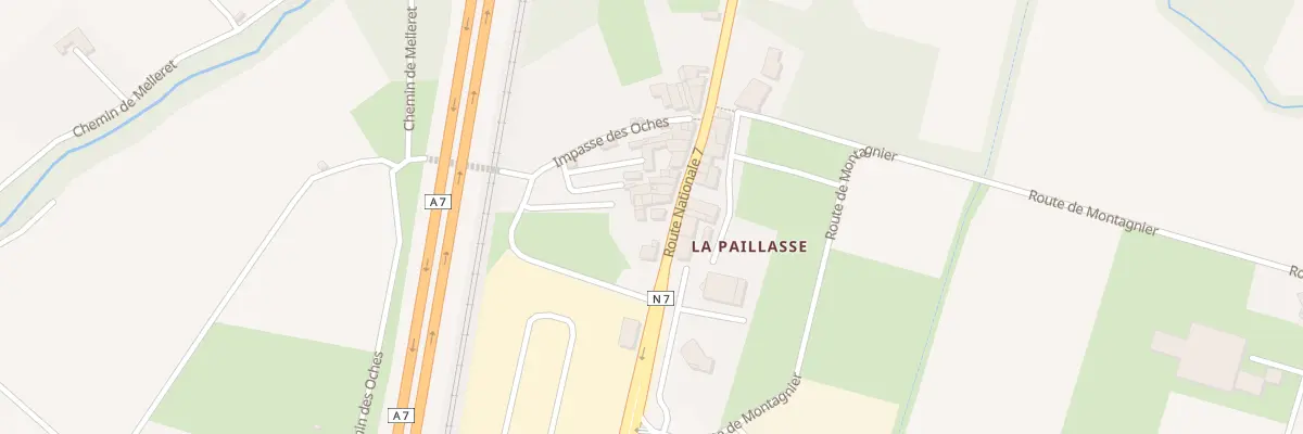 Plan du 5556 La Paillasse à Étoile-sur-Rhône