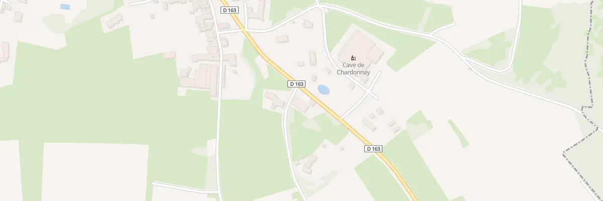Plan du 5003 Le Bief à Chardonnay