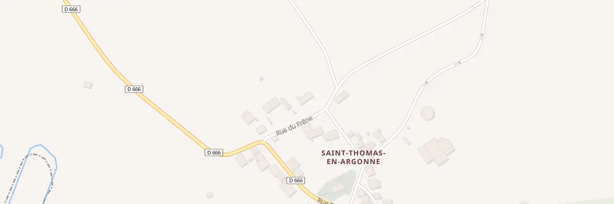 Plan du 5014 Le Village à Saint-Thomas-en-Argonne