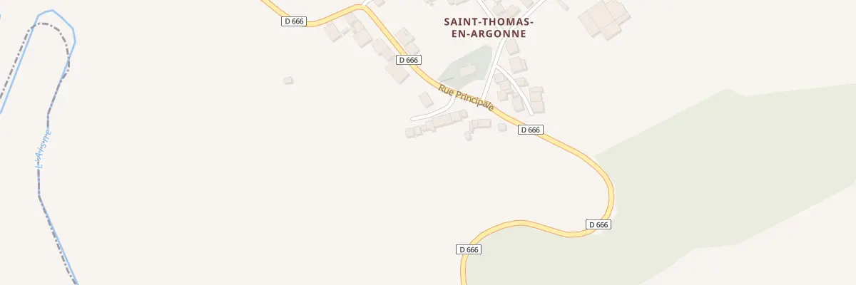 Plan du 5005 Le Village à Saint-Thomas-en-Argonne