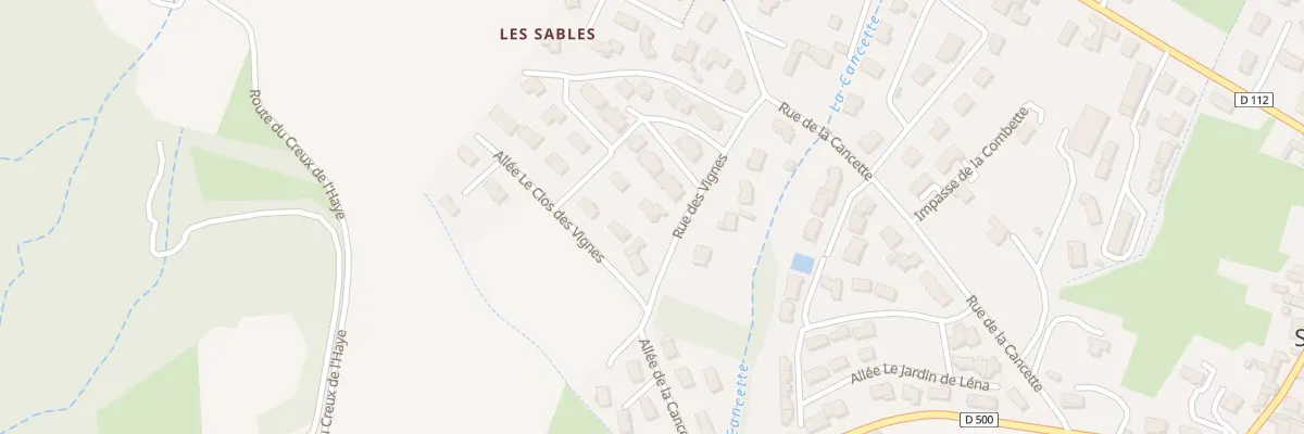 Plan du 14 Lot le Clos des Vignes à Saint-Barthélemy-de-Vals