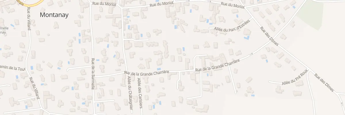 Plan du 235 Rue de la Gde Charriere à Montanay