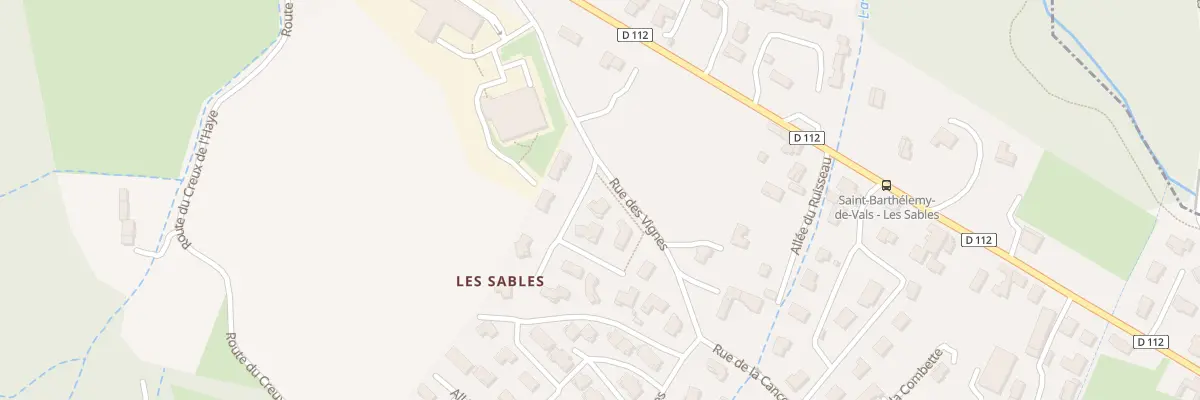 Plan du 1 All le Clos des Sables à Saint-Barthélemy-de-Vals