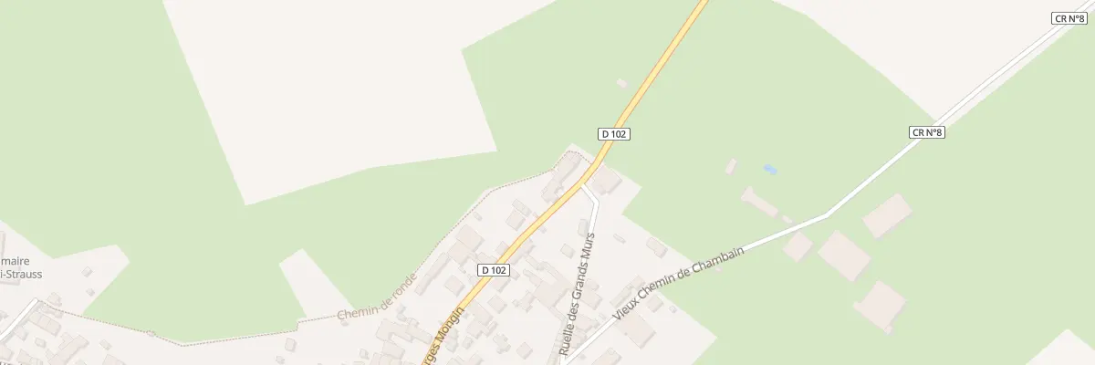 Plan du 25 Rue Georges Mongin à Recey-sur-Ource