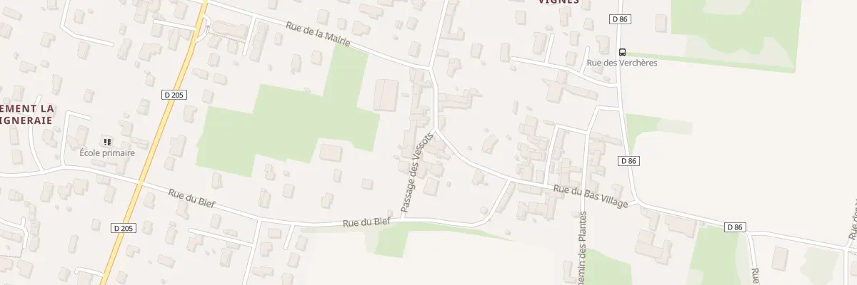Plan du 9 Pas des Vessots à Senozan