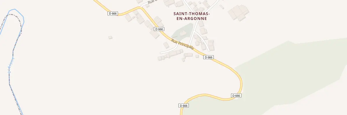 Plan du 5004 Le Village à Saint-Thomas-en-Argonne