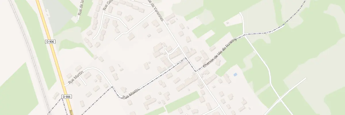 Plan du 2 Rue Martin à Saint-Loup-de-Varennes
