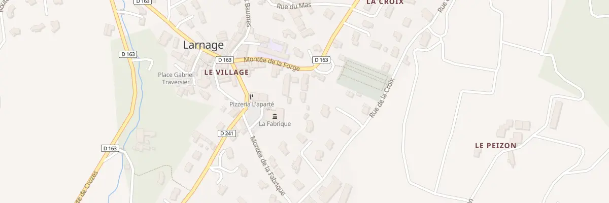 Plan du 5093 Le Village à Larnage