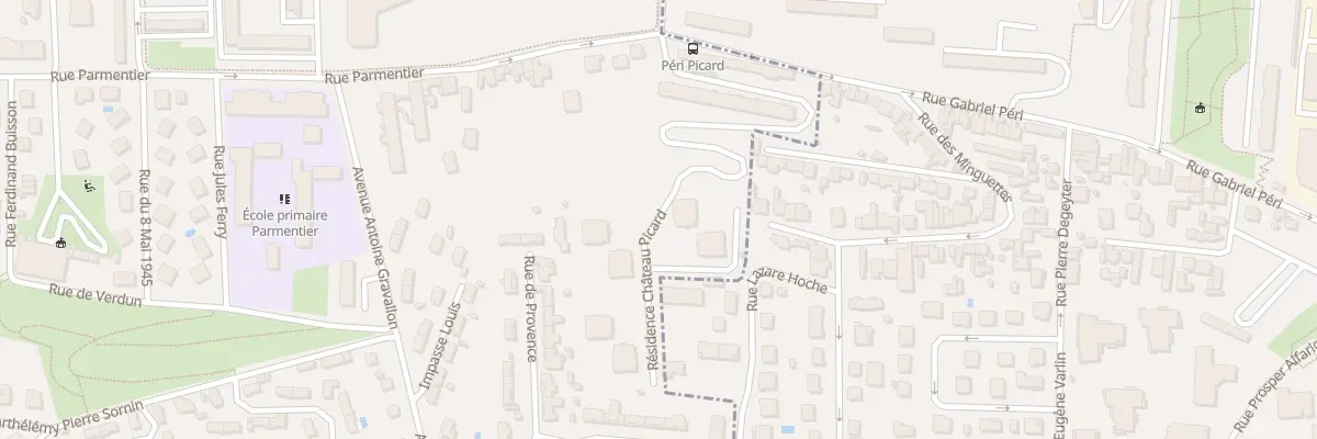 Plan du 78 Rue Parmentier à Saint-Fons