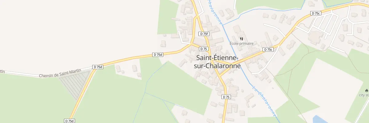 Plan du 7 Rue du Beaujolais à Saint-Étienne-sur-Chalaronne