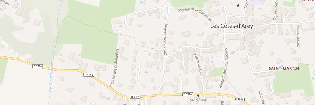 Plan du 28 Rue du Siffet aux Côtes-d’Arey