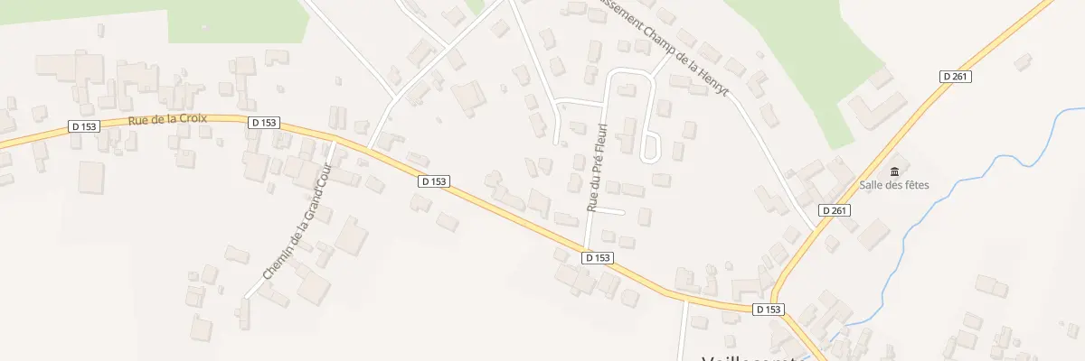 Plan du 9 Rue du Pre Fleuri à Voillecomte