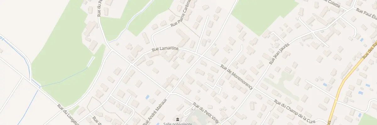 Plan du 170 Rue Lamartine à Virey-le-Grand