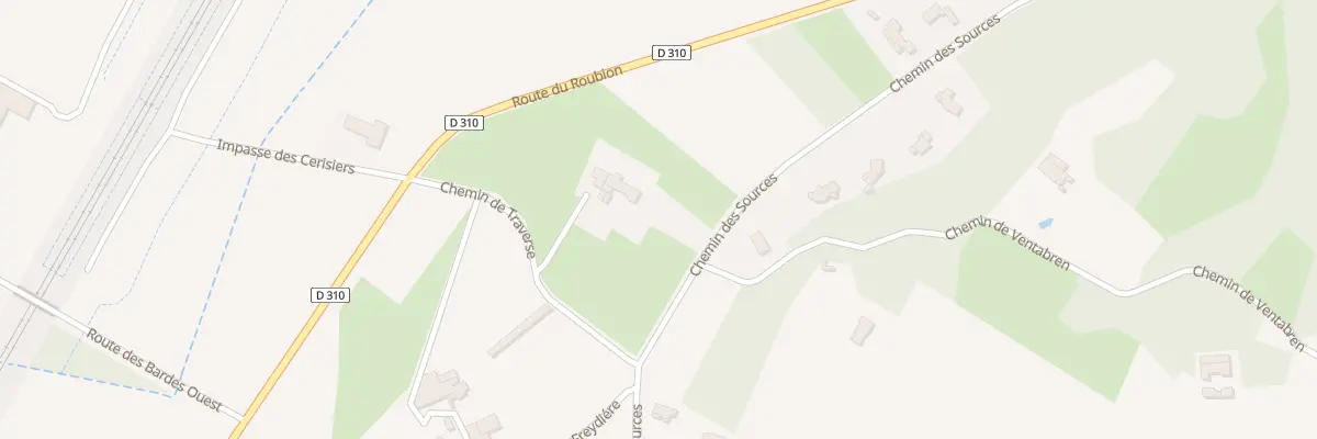 Plan du 530 Chem des Sources à Bonlieu-sur-Roubion