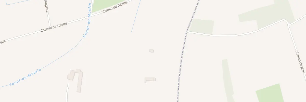 Plan du 431 Che de Ste Cecile à Rochegude