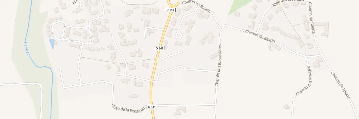 Plan du 4 Imp des Genêts à La Baume-de-Transit