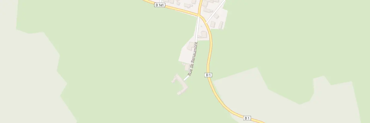 Plan du 4 Rue de Renaumont à Charmont