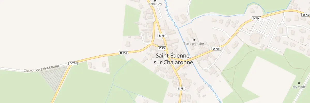 Plan du 3 Rue du Beaujolais à Saint-Étienne-sur-Chalaronne