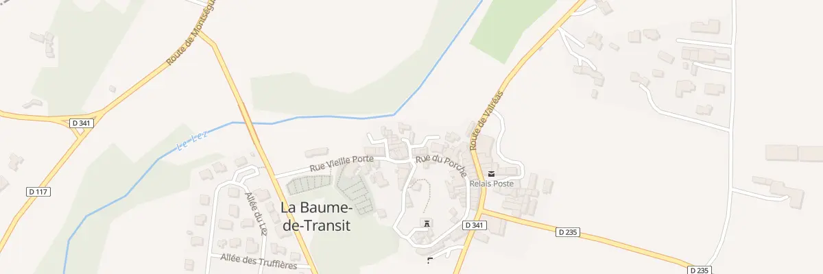 Plan du 2 Imp du Lez à La Baume-de-Transit