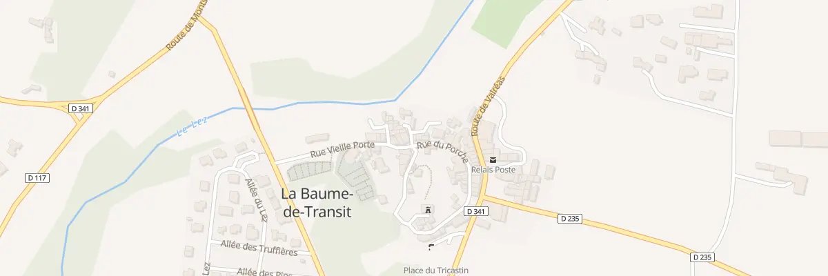 Plan du 24 Rue du Porche à La Baume-de-Transit