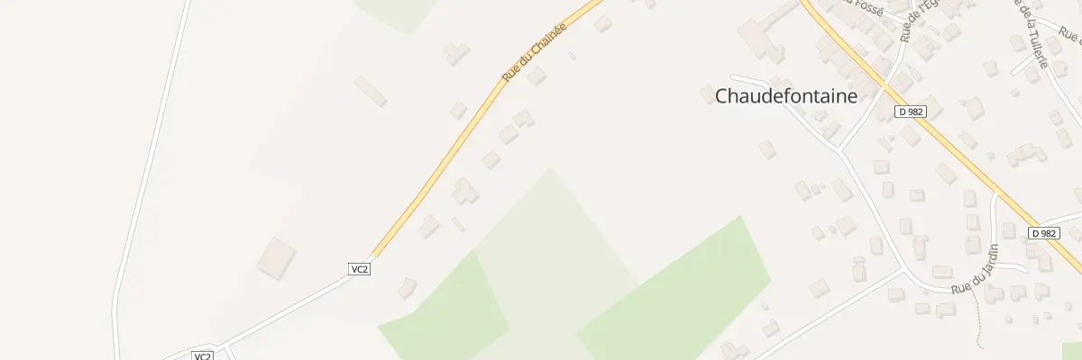 Plan du 18 Rue du Chainee à Chaudefontaine