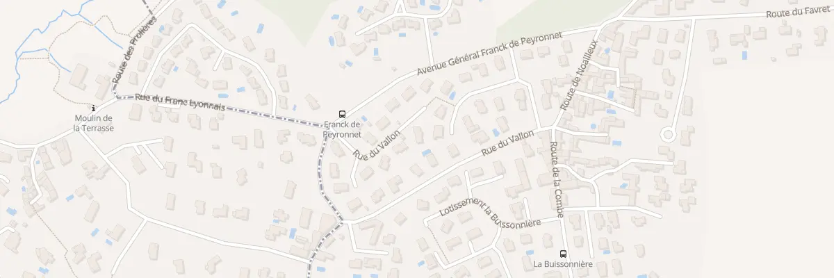 Plan du 309 Av Gal Franck de Peyronnet à Cailloux-sur-Fontaines