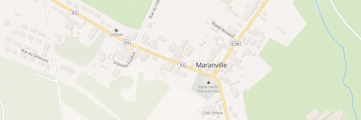 Plan du 33 Rue des Tilleuls à Maranville