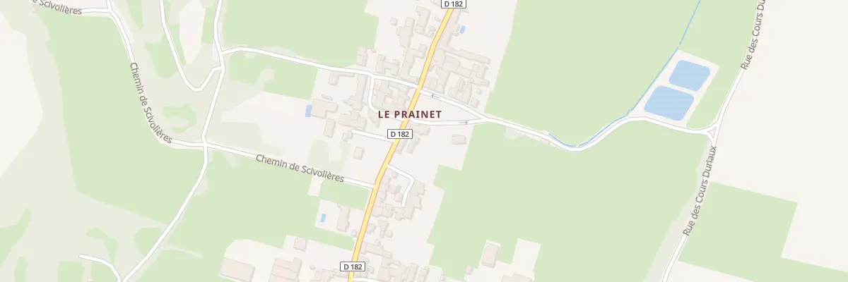 Plan du 5017 Au Prainet à Jugy