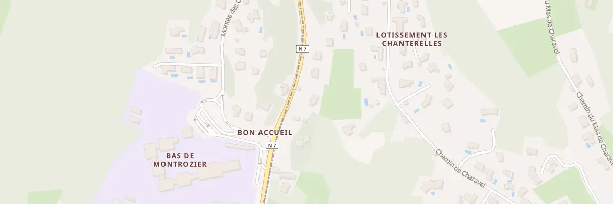 Plan du 33 Mte de Bon Accueil à Vienne
