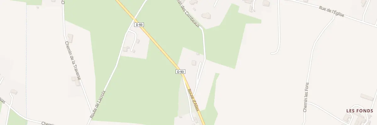 Plan du 300 Che des Combeaux à Livron-sur-Drôme