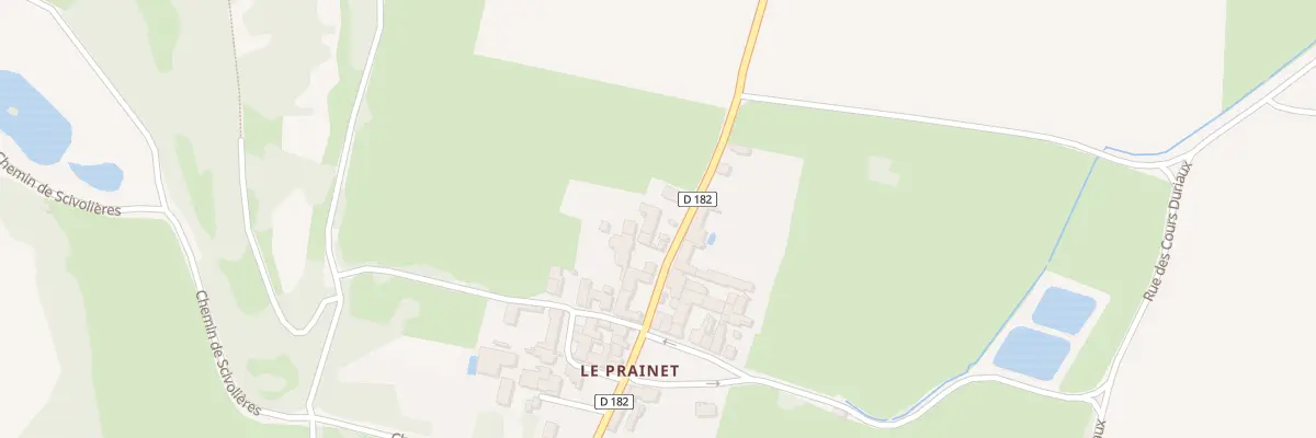 Plan du 5003 Au Prainet à Jugy