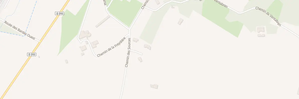 Plan du 715 Chem des Sources à Bonlieu-sur-Roubion