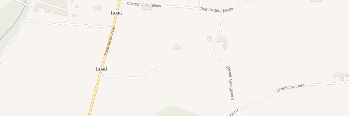 Plan du 1308 Rte de Bouchet à La Baume-de-Transit
